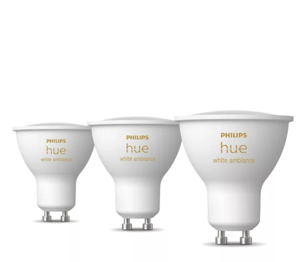 Philips Hue Hue White ambiance Inteligentny reflektor punktowy GU10 (3 s - 1271529 - zdjęcie 2